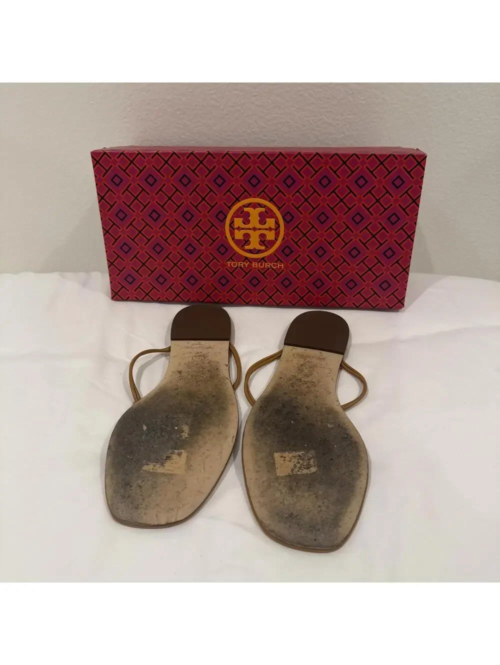 Tory Burch Patos Sandal Goat Leather - Picture 2 of 3